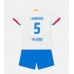 Günstige Barcelona Inigo Martinez #5 Babykleidung Auswärts Fussballtrikot Kinder 2023-24 Kurzarm (+ kurze hosen)